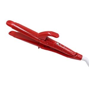 Beach waver clamp and curl travel